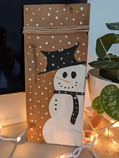 FREE  Snowman Board, View more