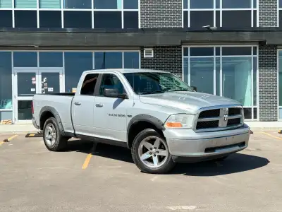 2012 Ram 1500 SLT 4X4 – 223K KMS! ✅ Active Alberta status ✅ SLT trim ✅ Clean bed (RUGGED LINER) ✅ HE...
