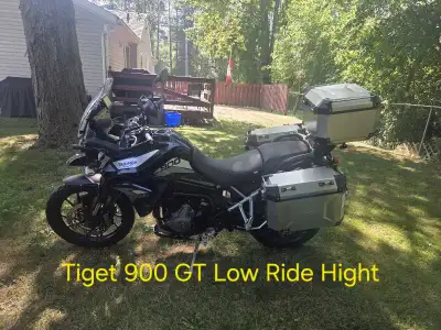 2020 Triumph Tiger 900 GT LRH Low Ride Hight 42 000km and counting Triumph Aluminum Panniers/Top Cas...