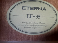 Yamaha acoustic guitar Eterna EF-35