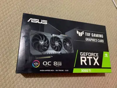 ASUS TUF Gaming 3060 Ti OC Edition BRAND NEW, View more