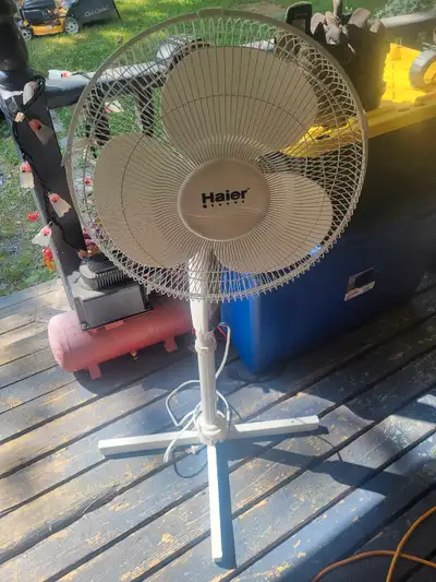 Haier Stand Fan 15$ pick up in fall river or possibly meet depen, View more