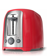 2 slices red toaster
