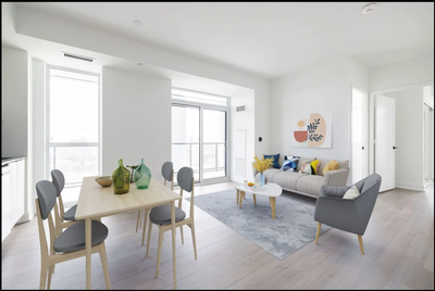 Ideally located. Bus 41 stops directly in front of the building, and York University is just 10 minu...