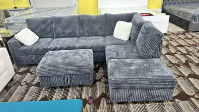 Comfortable Sectional Sofa – Premium Look, Pay on Delivery, View more