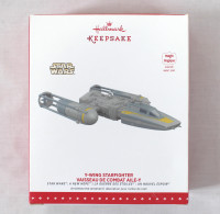 Y-Wing Starfighter Star Wars Hallmark Keepsake Ornament w Sound