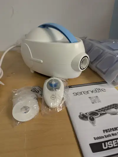 SereneLife Electric Bubble Massage Mat – Full Body Bath Jets for, View more