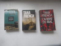 3 livres de Tana FRENCH Romans policiers Thrillers