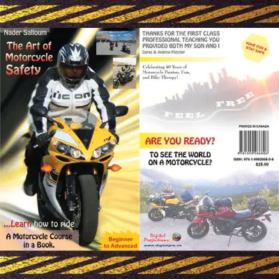 The Art of Motorcycle Safety - Book ********************************************* A unique, cool, an...