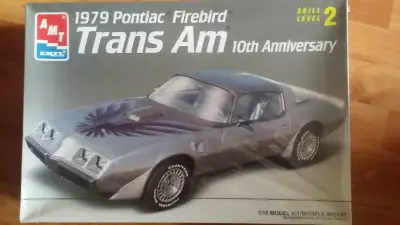 New Sealed AMT 1/16 Scale 1979 Pontiac Trans Am Anniversary Kit, View more