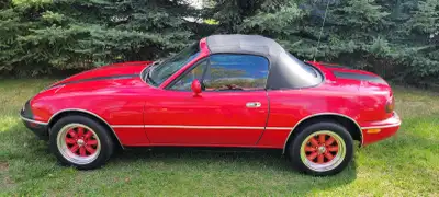 1990 Miata Convertible - $4900obo Mario is an amazingly fun car, like a two-person motorcycle that’s...