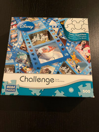 Mega Puzzle Disney challenge 500 pcs - 12+