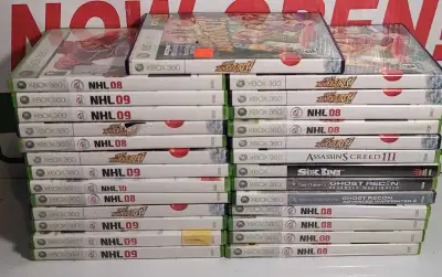 Pack of 27 Overstock Xbox 360 Games , View more