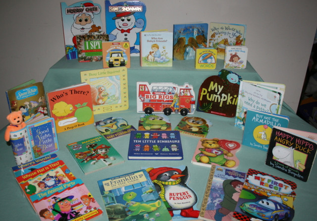 34 Cardboard Page Kid Books FOUR / $1.00 in Children & Young Adult in Windsor Region - Image 3