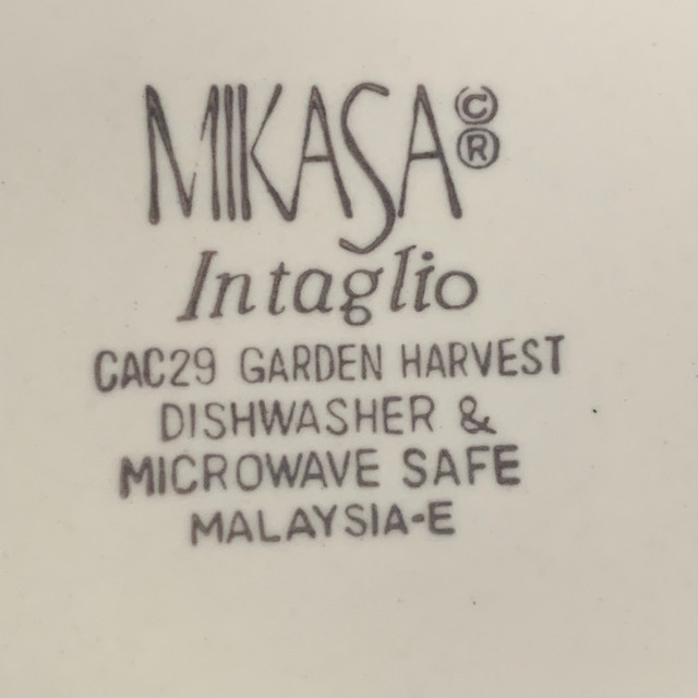 mikasa garden harvest dishes in Kitchen & Dining Wares in Oshawa / Durham Region - Image 4