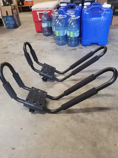 I'm selling 2 sets of used kayak carriers, perfect for transporting your kayak safely and securely o...