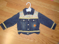 Like New Children's Place Jean Jacket Coat Size 24 months - $8