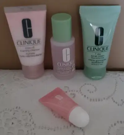 "CLINIQUE" MOSTURE SURGE LIP TRTMNT, CLARIFY LOTION 2, ETC, View more