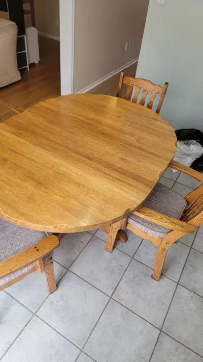 Ensemble salle à manger en chêne massif – table, buffet et celli, View more
