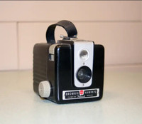 Vintage Kodak Brownie Hawkeye Flash Point & Shoot Film