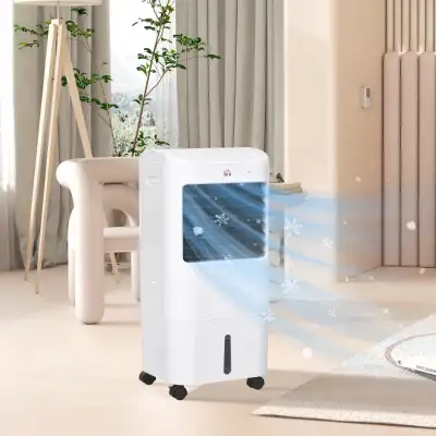 Cooling Fan for Bedroom with Ice Pack, Tower Fan with Remote Con, View more