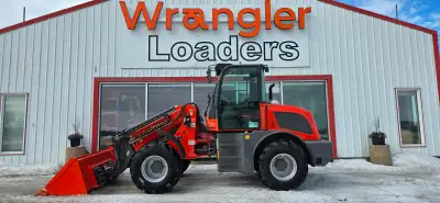 Here is a new articulating Wheel Loader with a 75 hp. Cummins (Tier 4 Diesel engine) 4 speed Power S...
