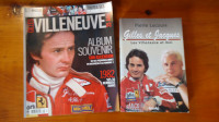 Gilles et Jacques villeneuve   book///magazine
