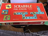 Vintage 1964 Scrabble Juniors New Words Edition 2 by Selchow