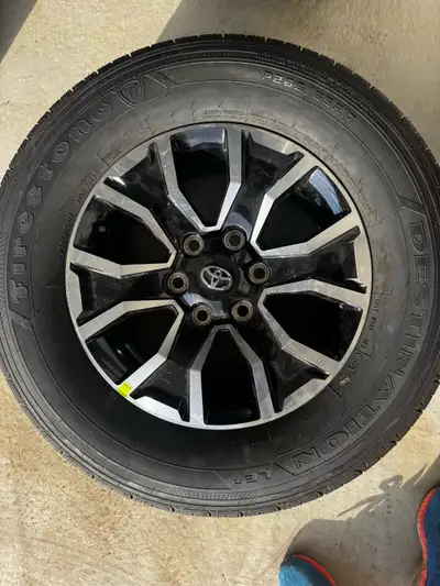 All 4; brand new; Firestone Destination Tires size: P265/65R17