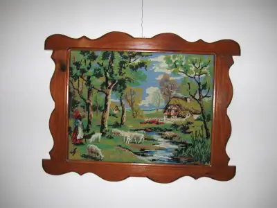 Cadre brodé (art), View more