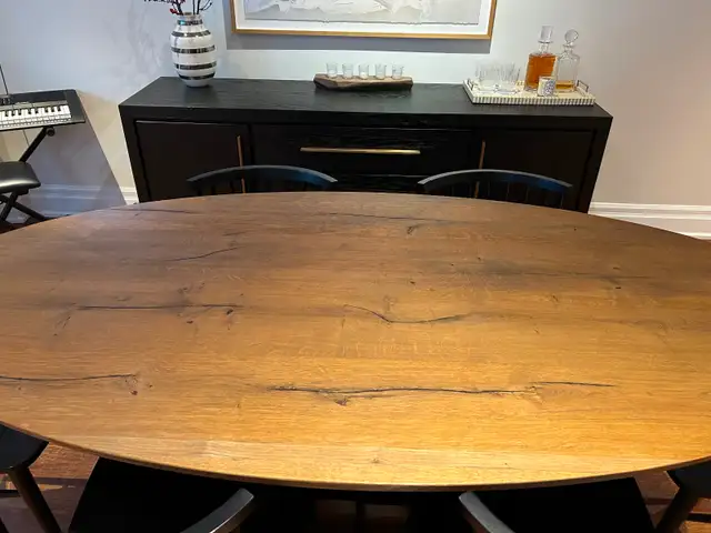Elte Market Solid Wood Dining Table in Dining Tables & Sets in City of Toronto - Image 6