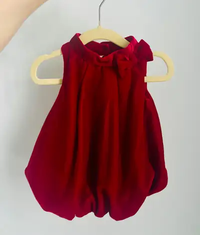 The cutest baby bubble dress - 3-6 months Christmas dress, View more