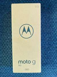 Sealed Brand New Moto g 5G - Blue Cell Phone
