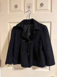 Women's Double-Breasted Peacoat