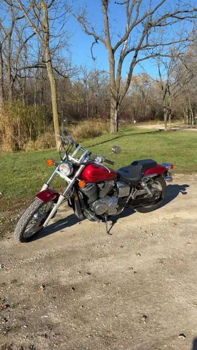 2003 Honda shadow spirit 750cc 5 speed bike Bike is in great shape passed a safety couple months ago...