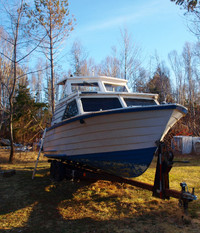 25 ft Wooden Boat