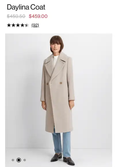 Club Monaco wool daylina coat, View more