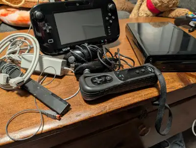 Wii U Game System with accessories, View more