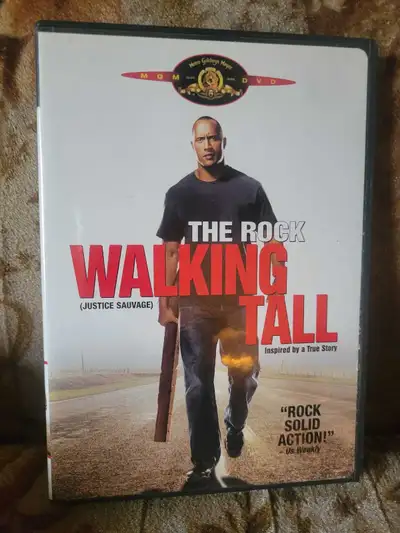 This is the dvd copy of the movie "Walking Tall". When decorated military officer Chris Vaughn retur...