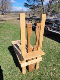 Goat milking stands