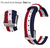 18mm Nylon Adjustable Replacement Watch Strap