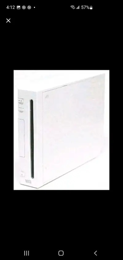GAME CUBE COMPATIBLE NINTENDO WII NO CORDS ETC., View more