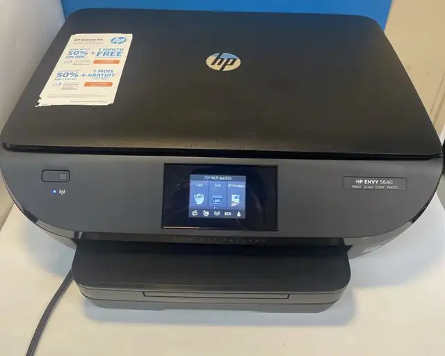 HP Envy 5640 Wireless All In One Printer Scanner Copier Photo in Printers, Scanners & Fax in Kitchener / Waterloo - Image 3