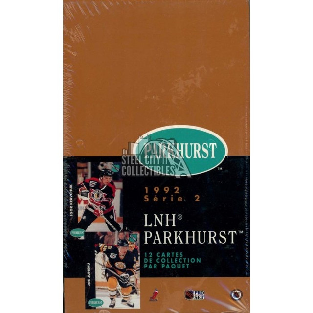 PARKHURST … 1991-92 FRENCH boxes … SERIES 1=$40 …. SERIES 2=$60 in Arts & Collectibles in City of Halifax - Image 2