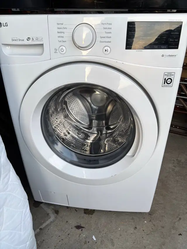 LG front loader dryer 