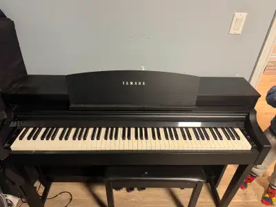 Yamaha Clavinova CSP-150B (Black) – Smart Digital Piano, View more