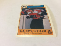 1983-84 OPC #258 Darryl Sittler Philadelphia Flyers Hocke Card.