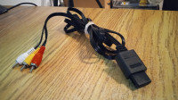 RCA AV Audio Video Composite Cable Nintendo SNES Gamecube N64