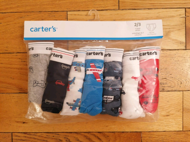 Carter's Toddler Boys Underwear size 2/3, pack of 7 briefs in Clothing - 2T in Ottawa