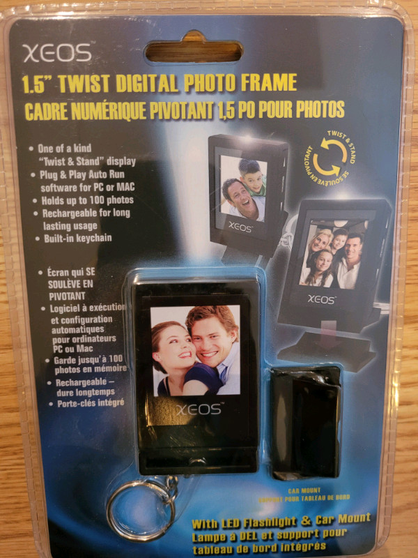 digital photo frame keychain/cadre numérique for photo porte clé dans Appareils photo et caméras  à Ouest de l’Île - Image 2